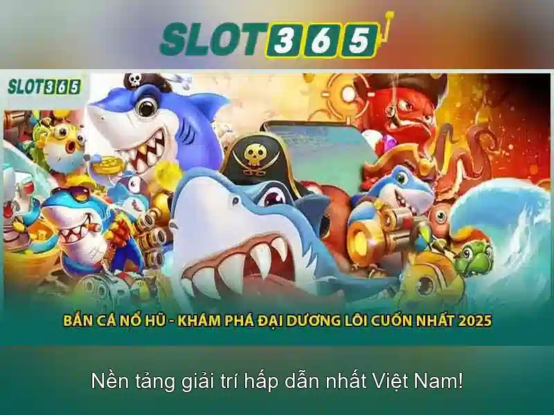 Trò chơi slot đa dạng tại Slot365