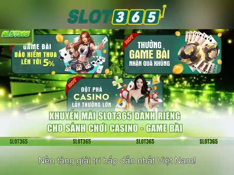 Sản phẩm và dịch vụ liên quan đến đăng ký Slot365